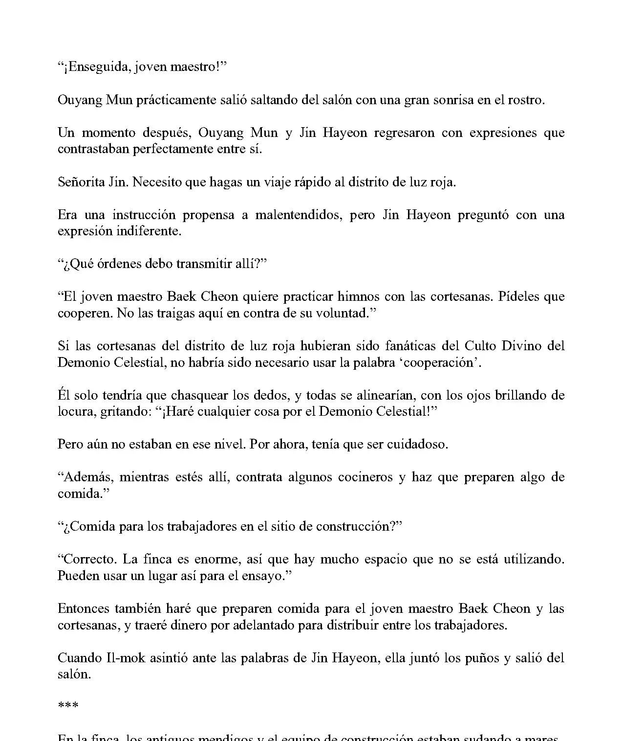 Obligado a ser Demonio Celestial capítulo 206, página 5