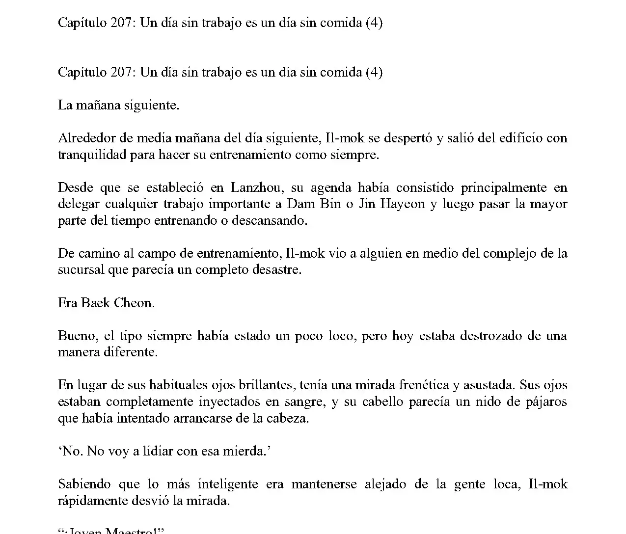Obligado a ser Demonio Celestial capítulo 207, página 2