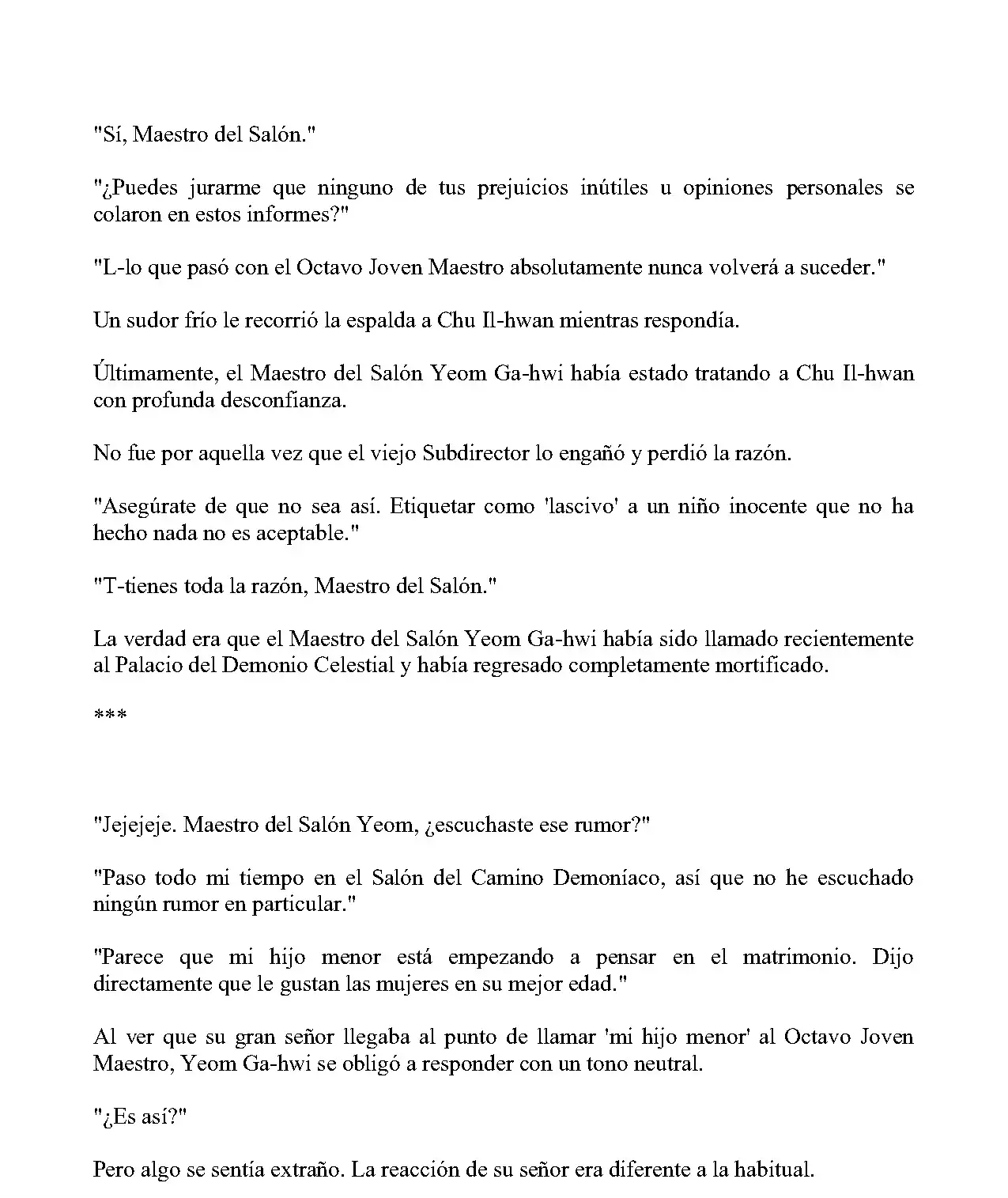 Obligado a ser Demonio Celestial capítulo 208, página 5