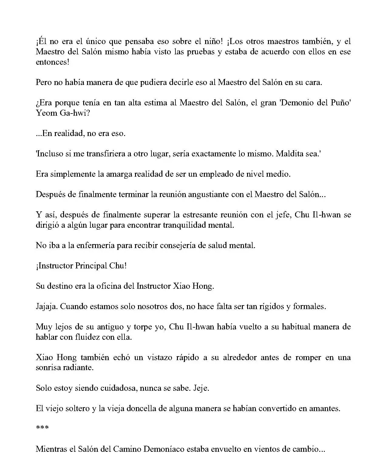 Obligado a ser Demonio Celestial capítulo 208, página 7