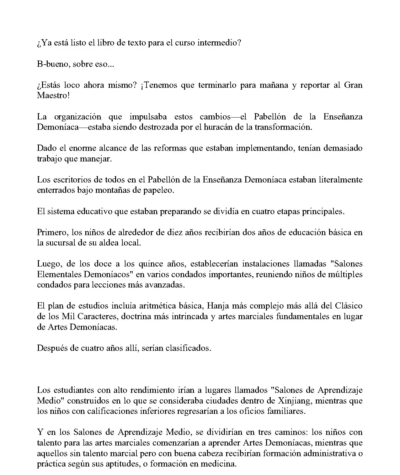 Obligado a ser Demonio Celestial capítulo 208, página 8