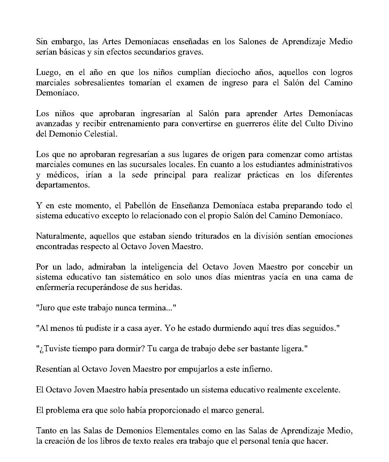 Obligado a ser Demonio Celestial capítulo 208, página 9