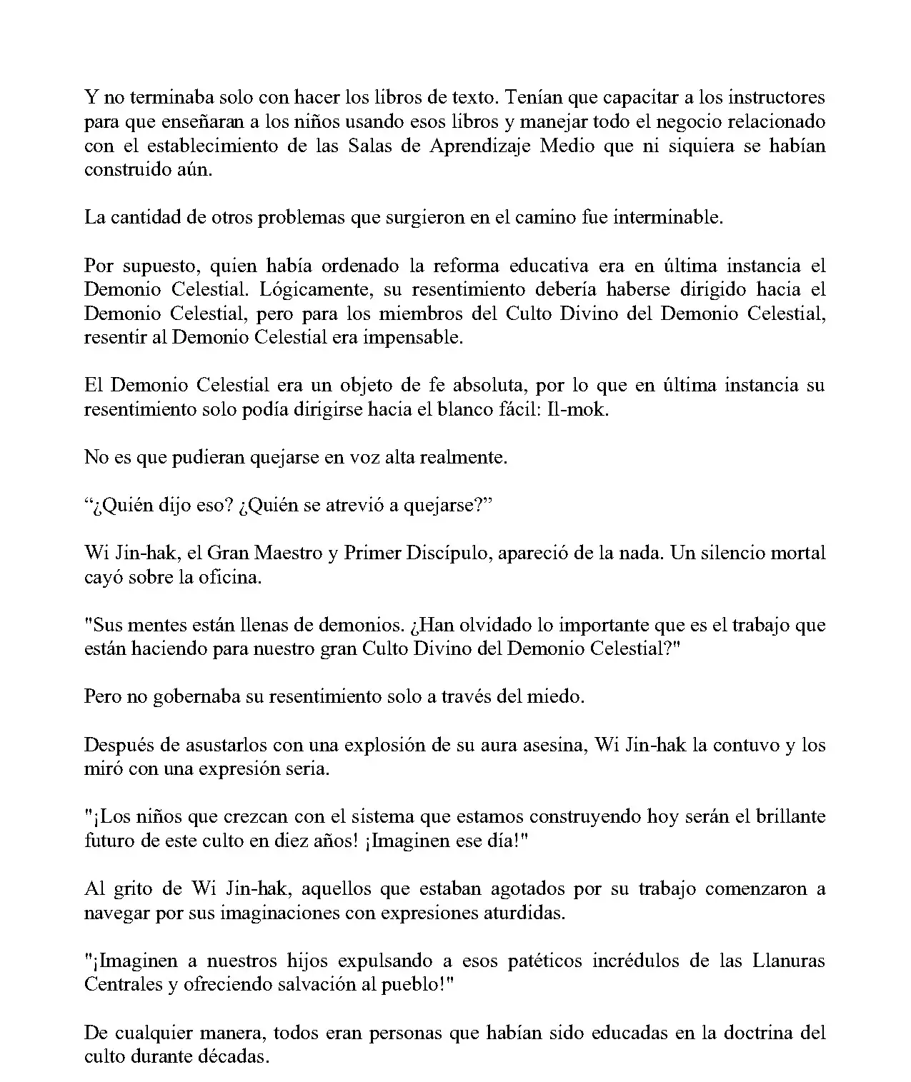 Obligado a ser Demonio Celestial capítulo 208, página 10