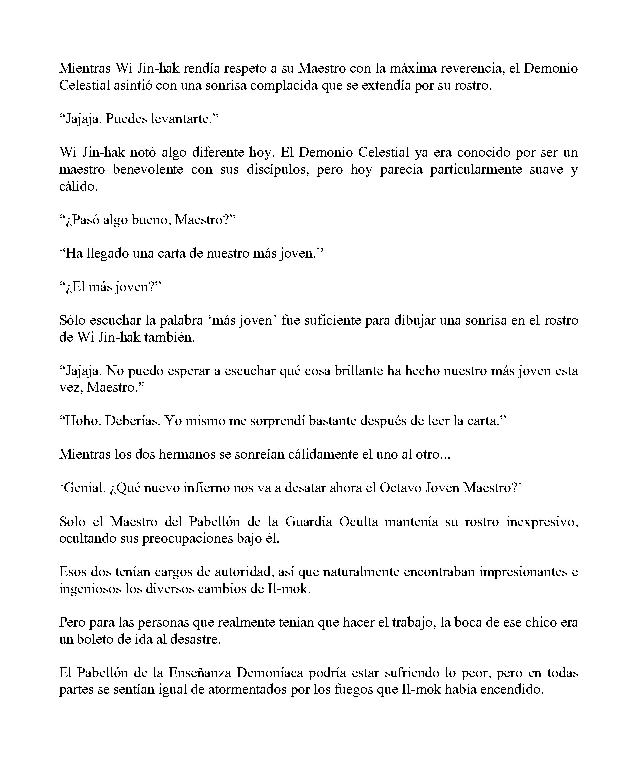 Obligado a ser Demonio Celestial capítulo 209, página 3