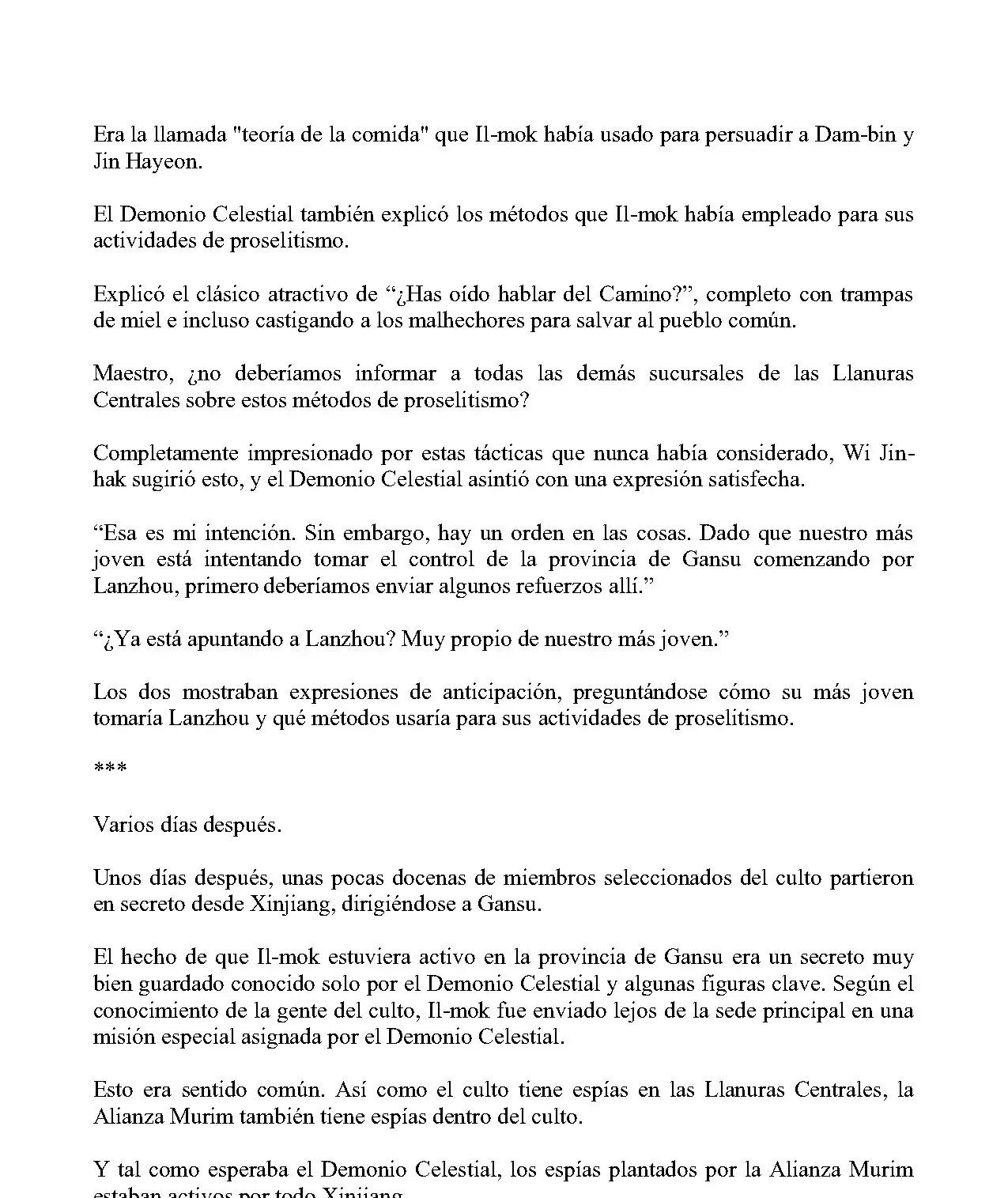 Obligado a ser Demonio Celestial capítulo 209, página 5