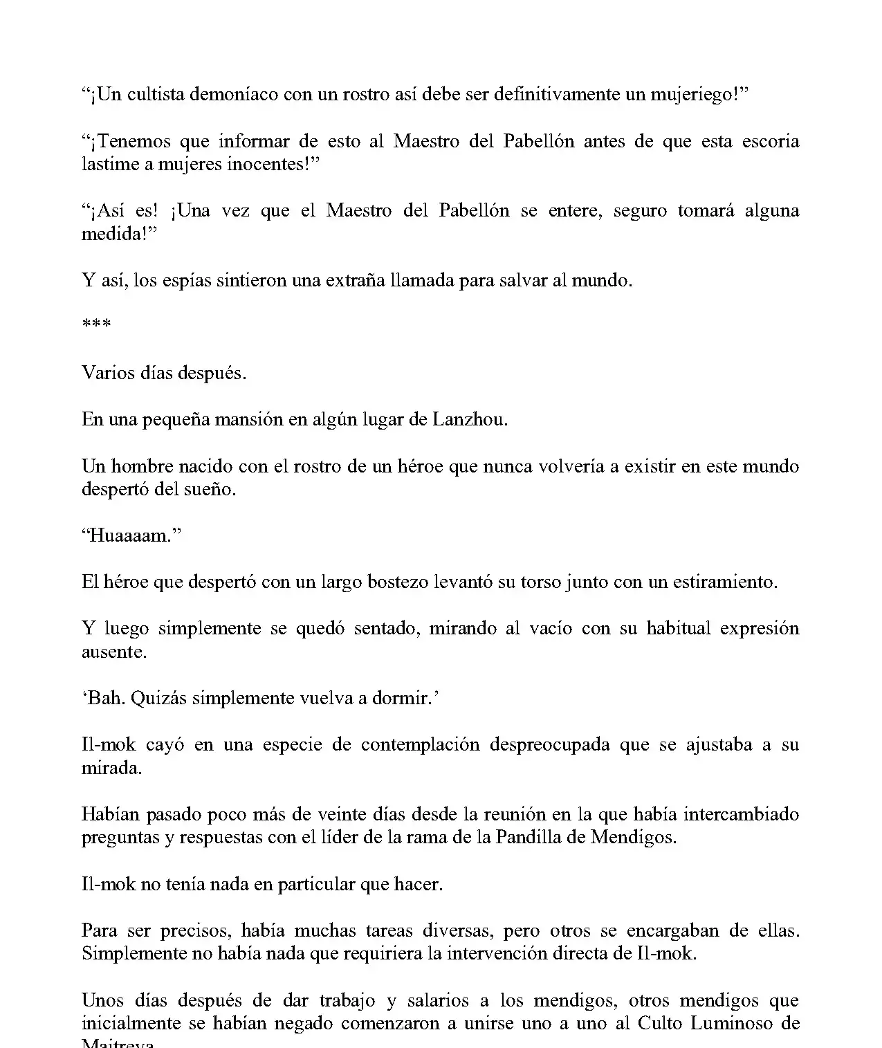 Obligado a ser Demonio Celestial capítulo 209, página 9