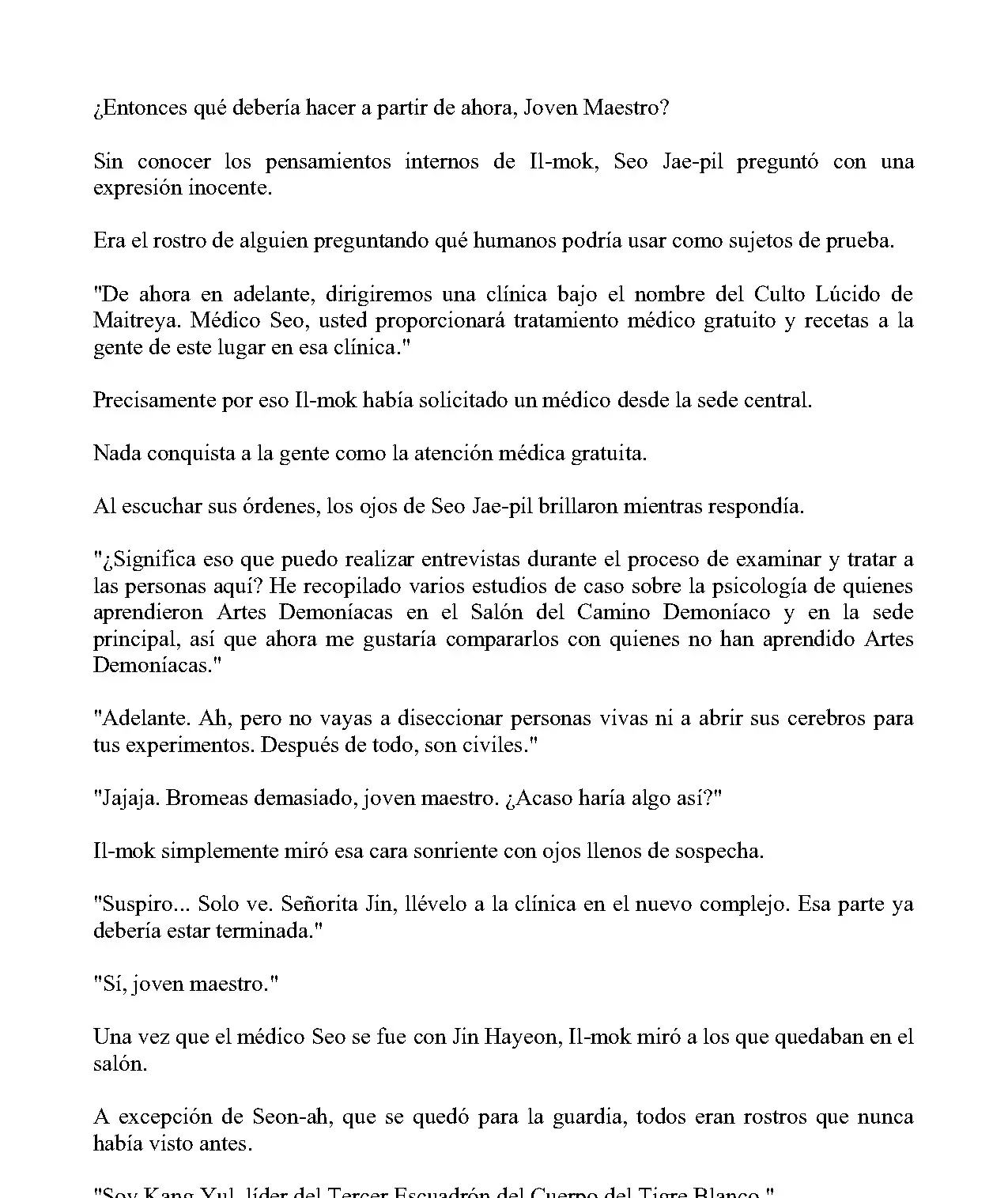 Obligado a ser Demonio Celestial capítulo 210, página 4