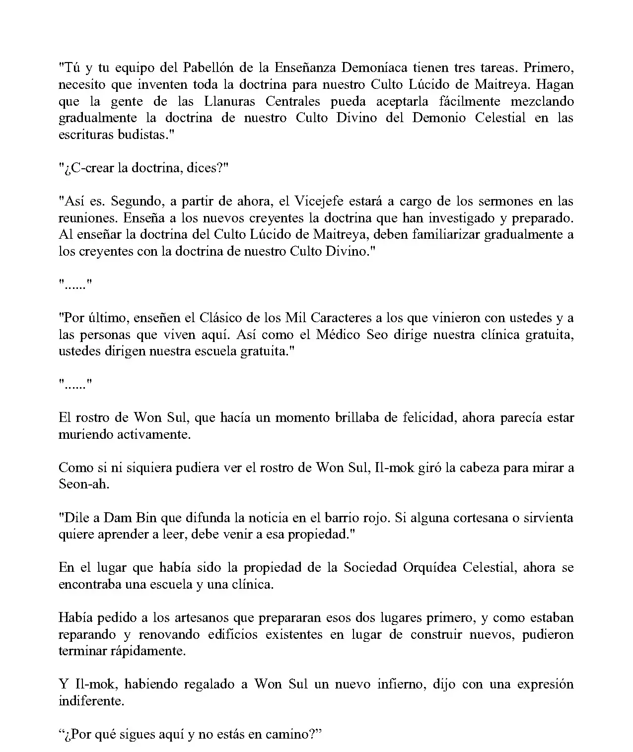 Obligado a ser Demonio Celestial capítulo 210, página 7