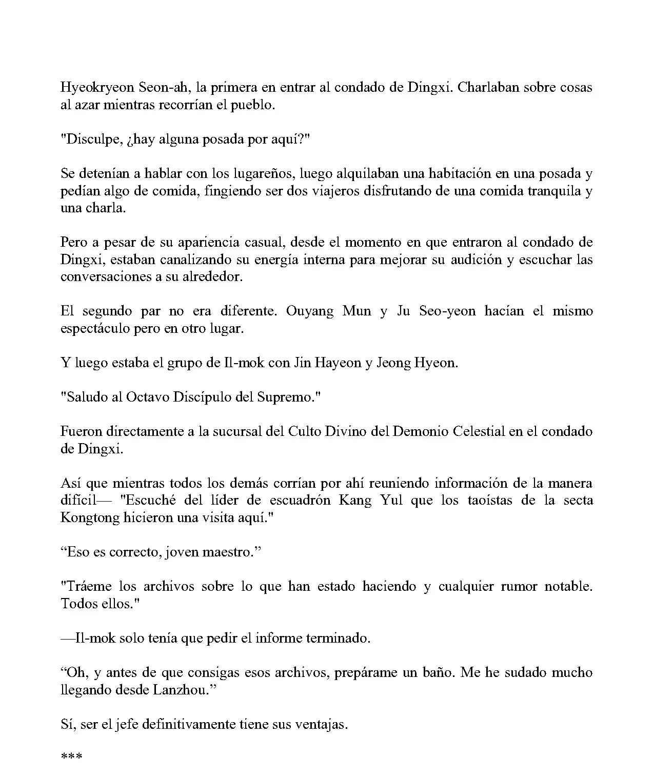 Obligado a ser Demonio Celestial capítulo 212, página 3