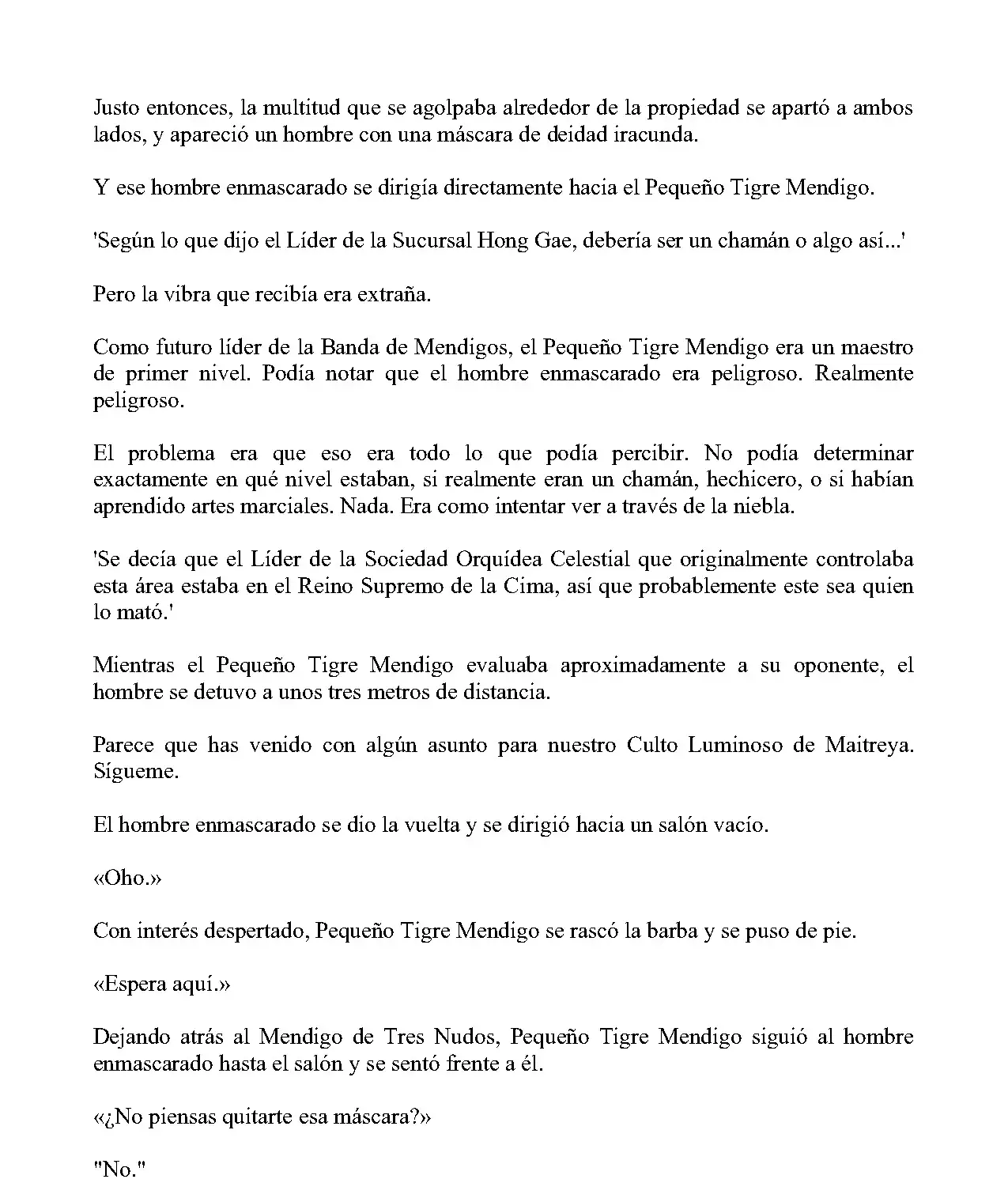 Obligado a ser Demonio Celestial capítulo 219, página 8