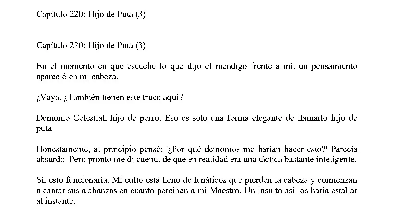 Obligado a ser Demonio Celestial capítulo 220, página 2