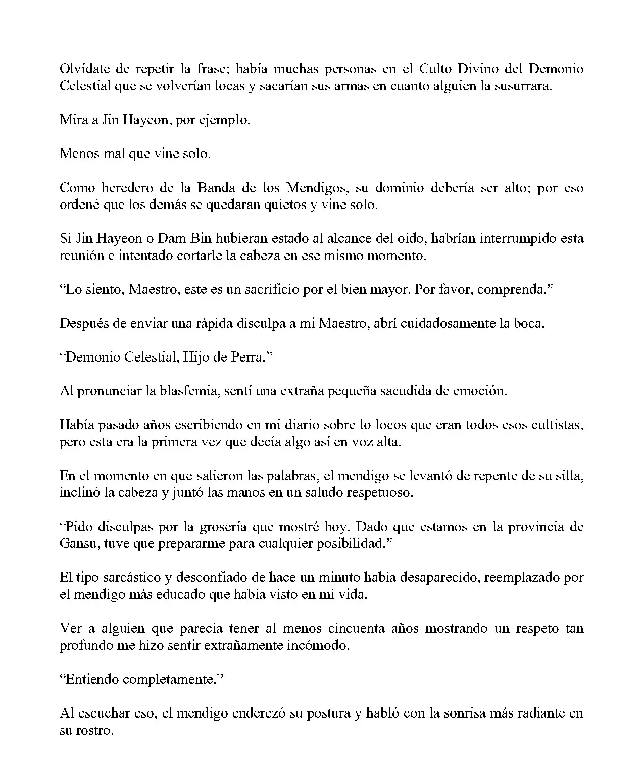 Obligado a ser Demonio Celestial capítulo 220, página 3