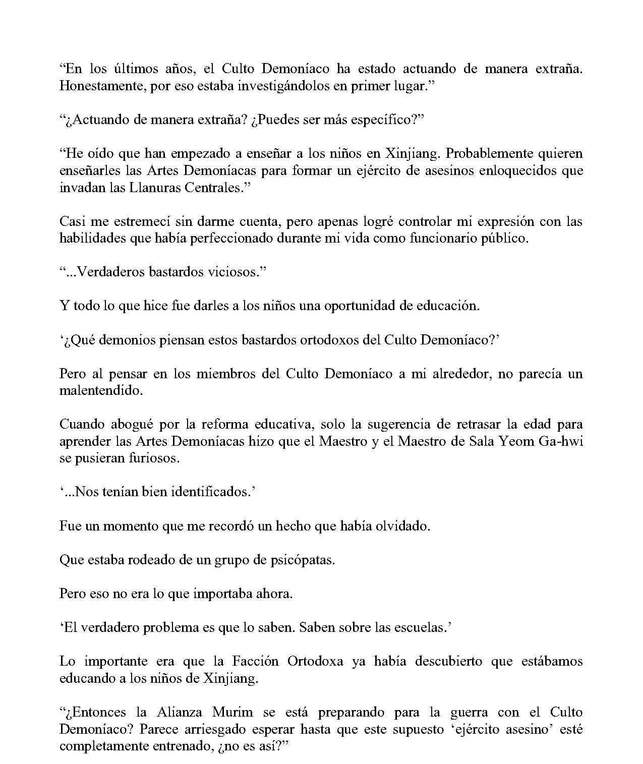 Obligado a ser Demonio Celestial capítulo 220, página 7