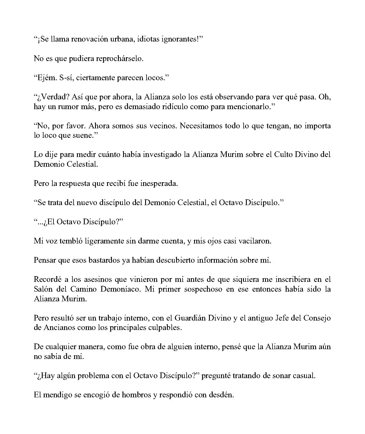 Obligado a ser Demonio Celestial capítulo 220, página 9