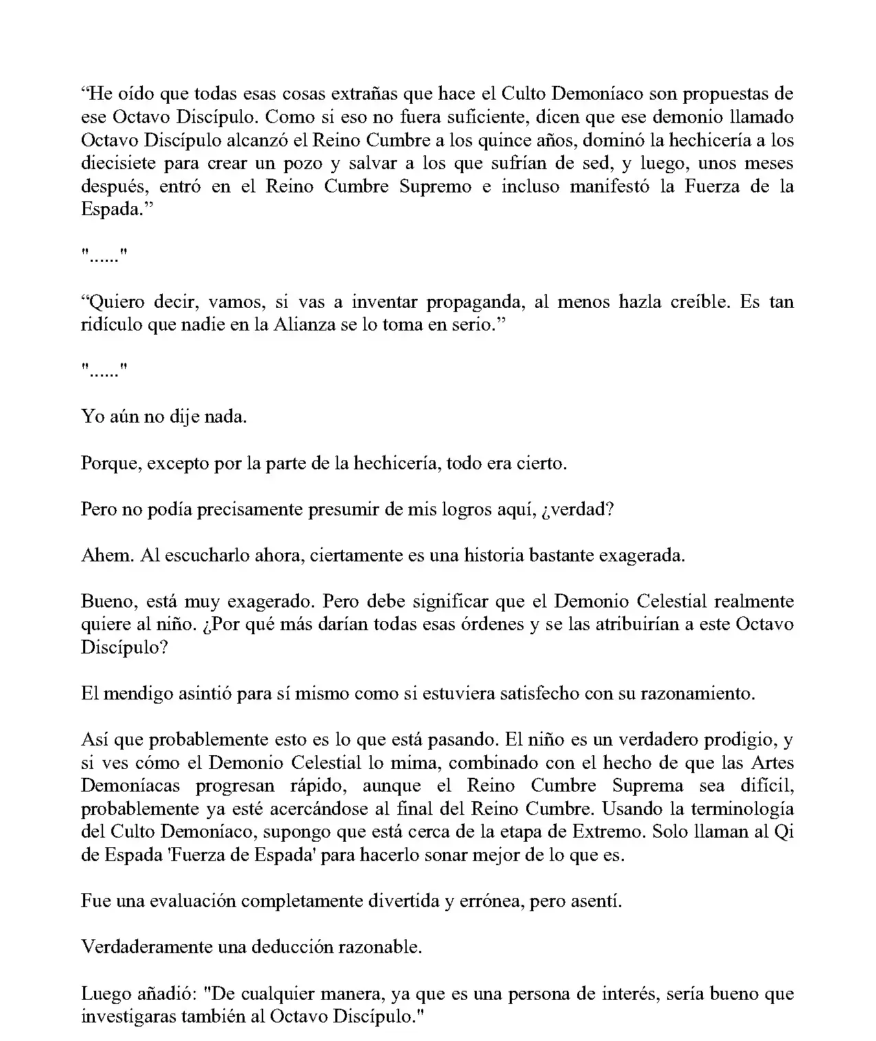 Obligado a ser Demonio Celestial capítulo 220, página 10
