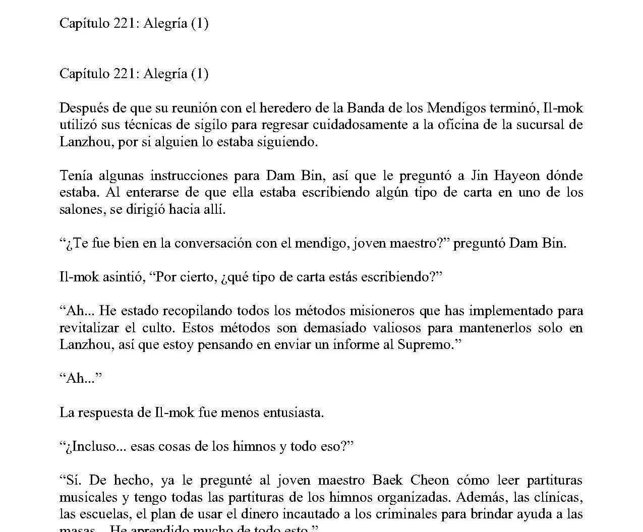Obligado a ser Demonio Celestial capítulo 221, página 2