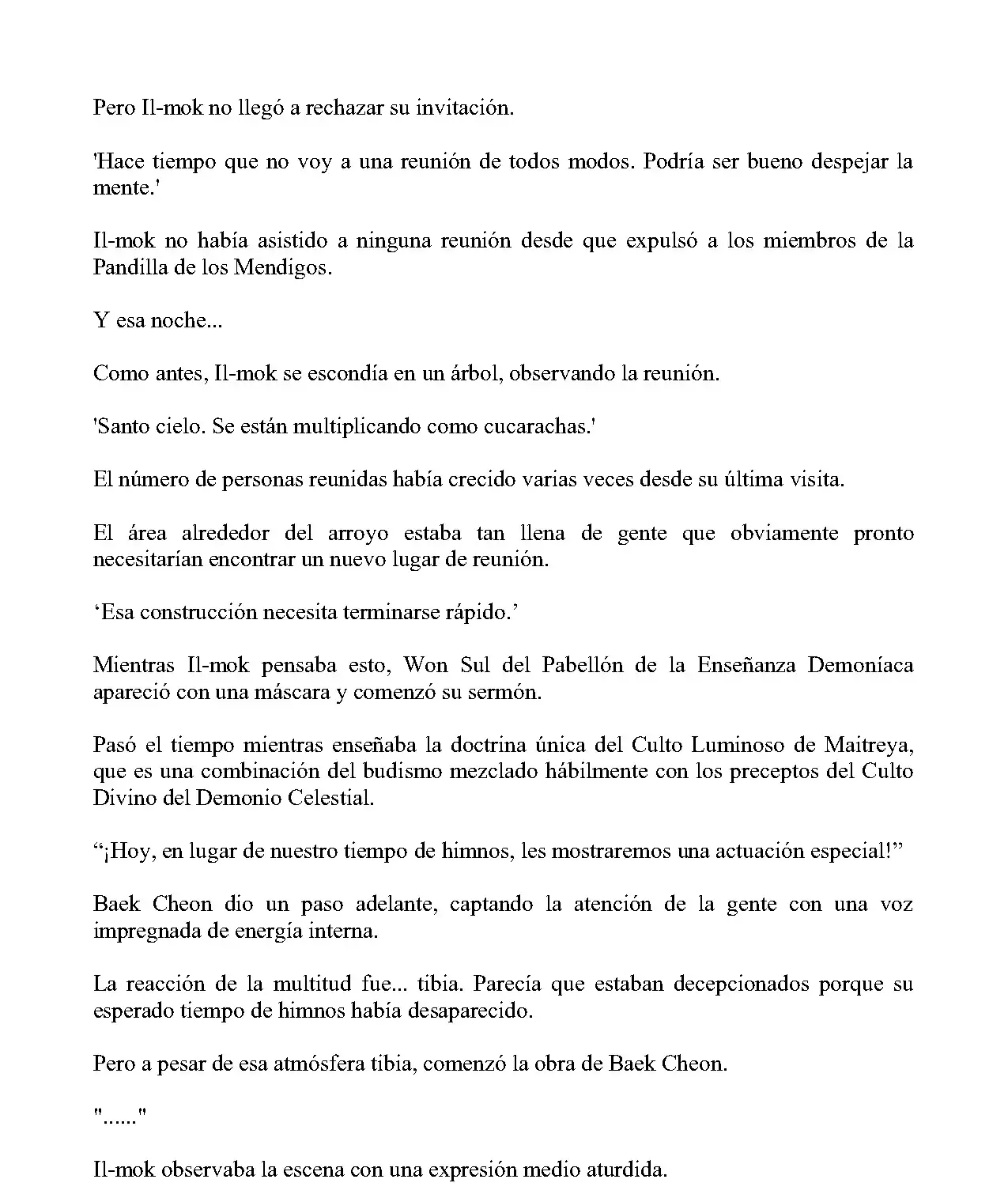 Obligado a ser Demonio Celestial capítulo 221, página 6