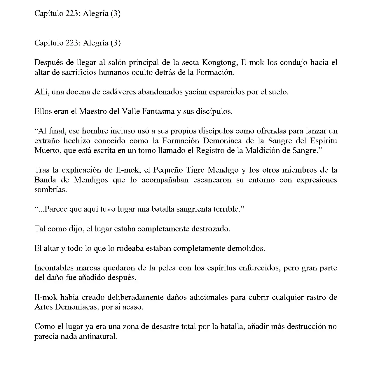 Obligado a ser Demonio Celestial capítulo 223, página 2