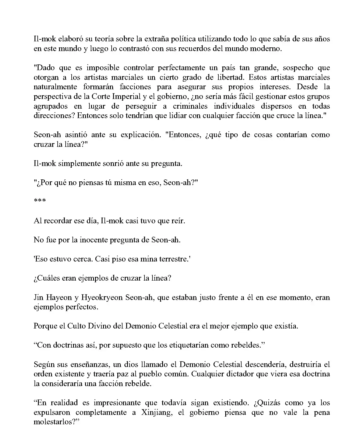 Obligado a ser Demonio Celestial capítulo 224, página 6