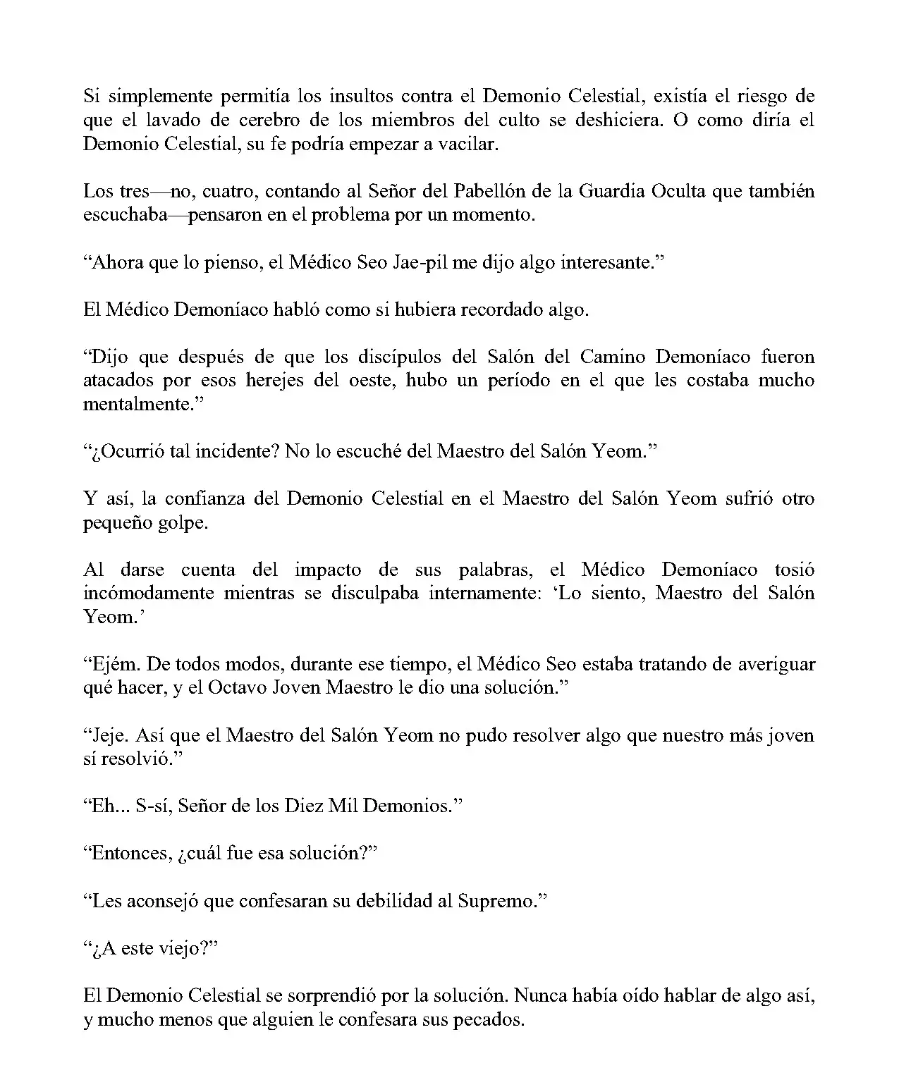 Obligado a ser Demonio Celestial capítulo 227, página 5