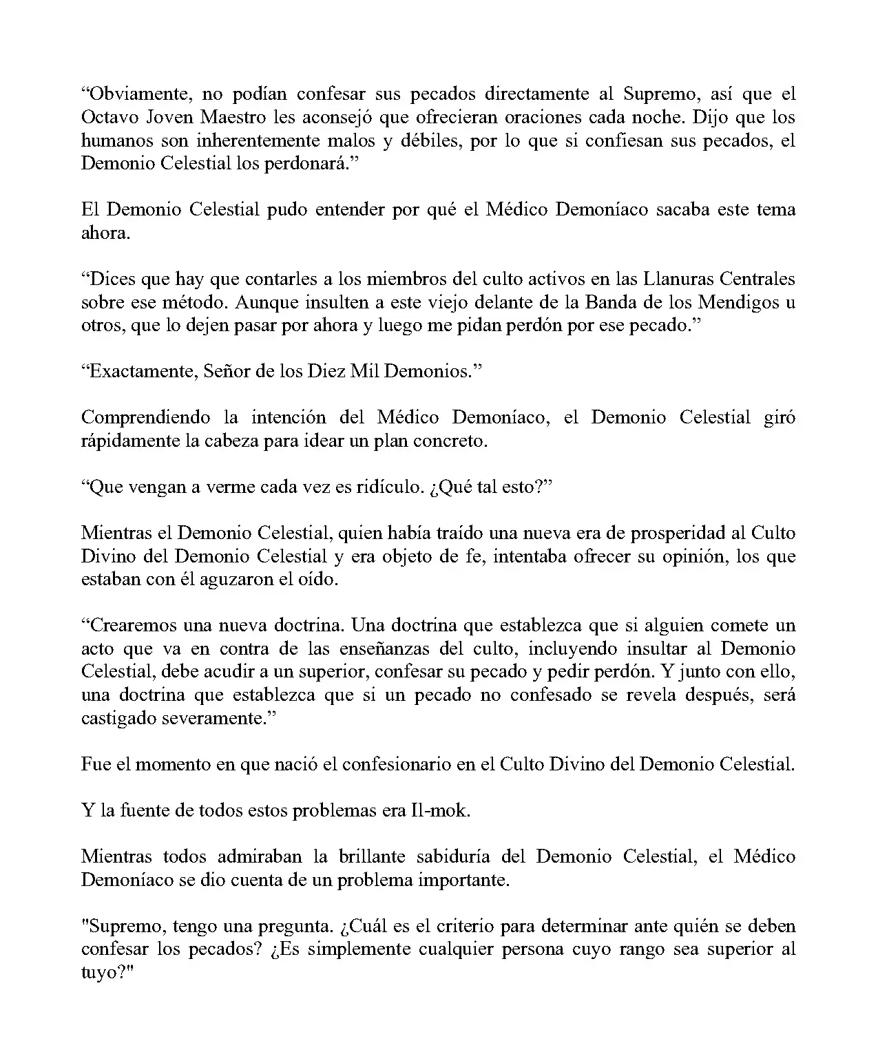 Obligado a ser Demonio Celestial capítulo 227, página 6