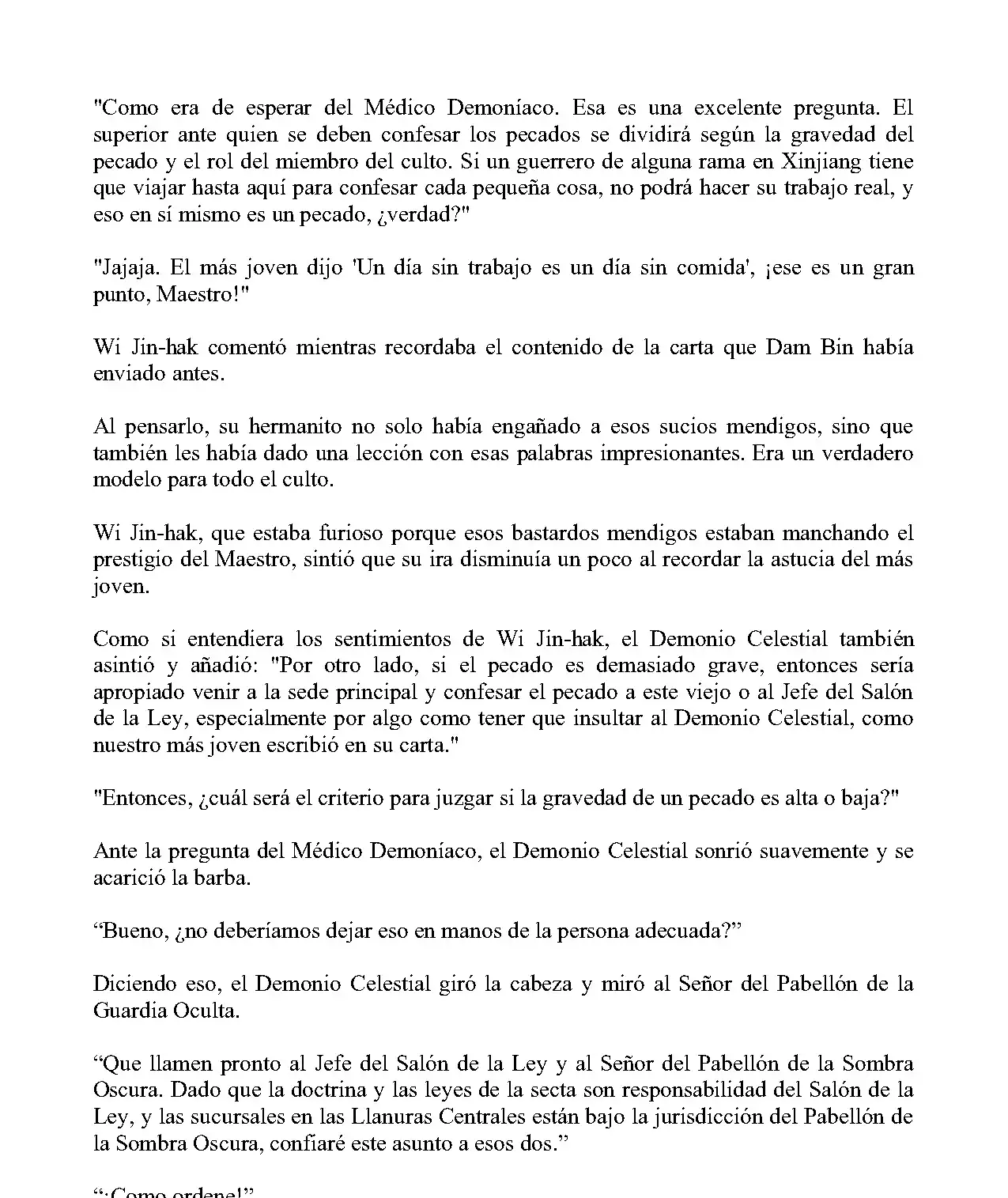 Obligado a ser Demonio Celestial capítulo 227, página 7