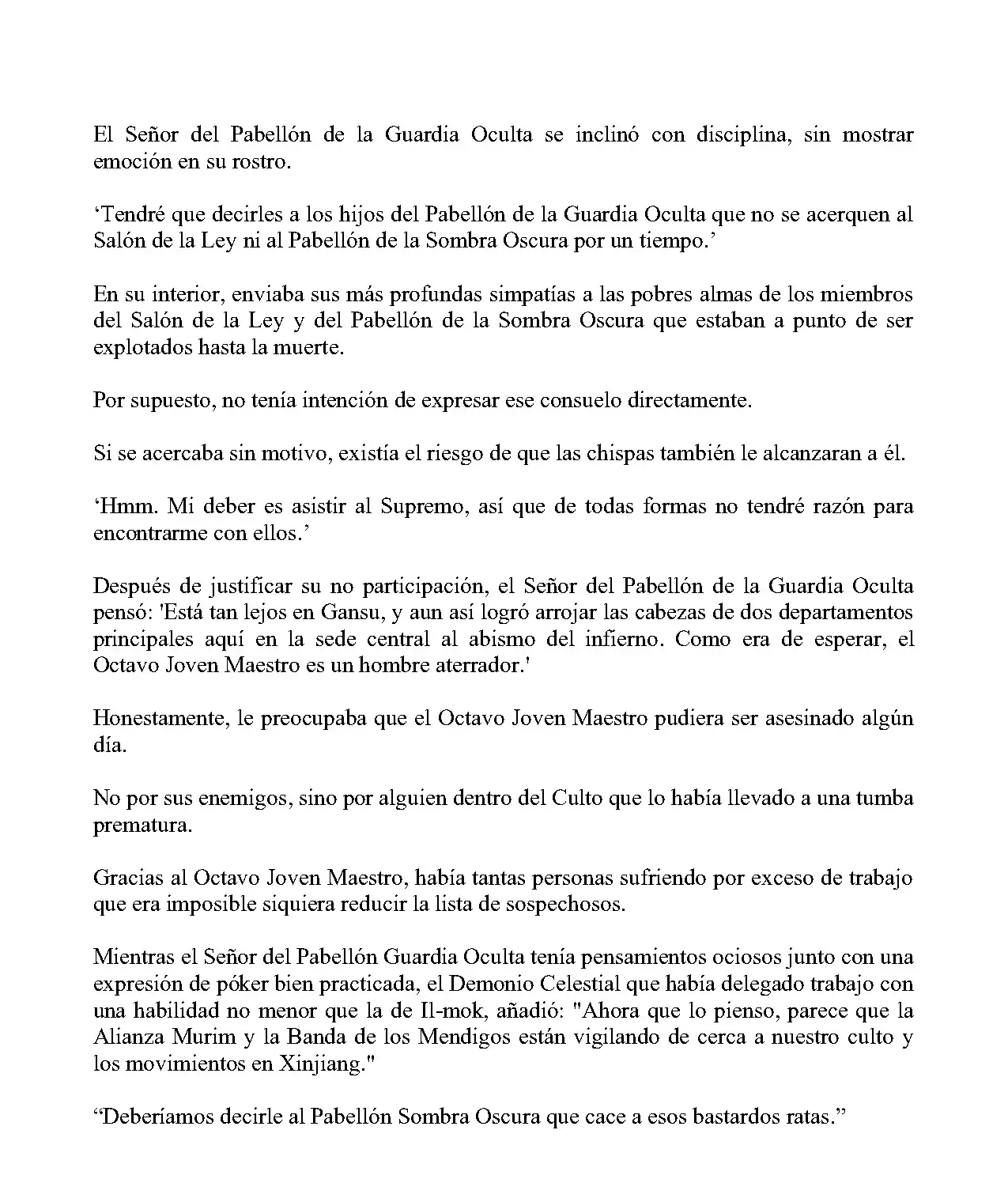 Obligado a ser Demonio Celestial capítulo 227, página 8