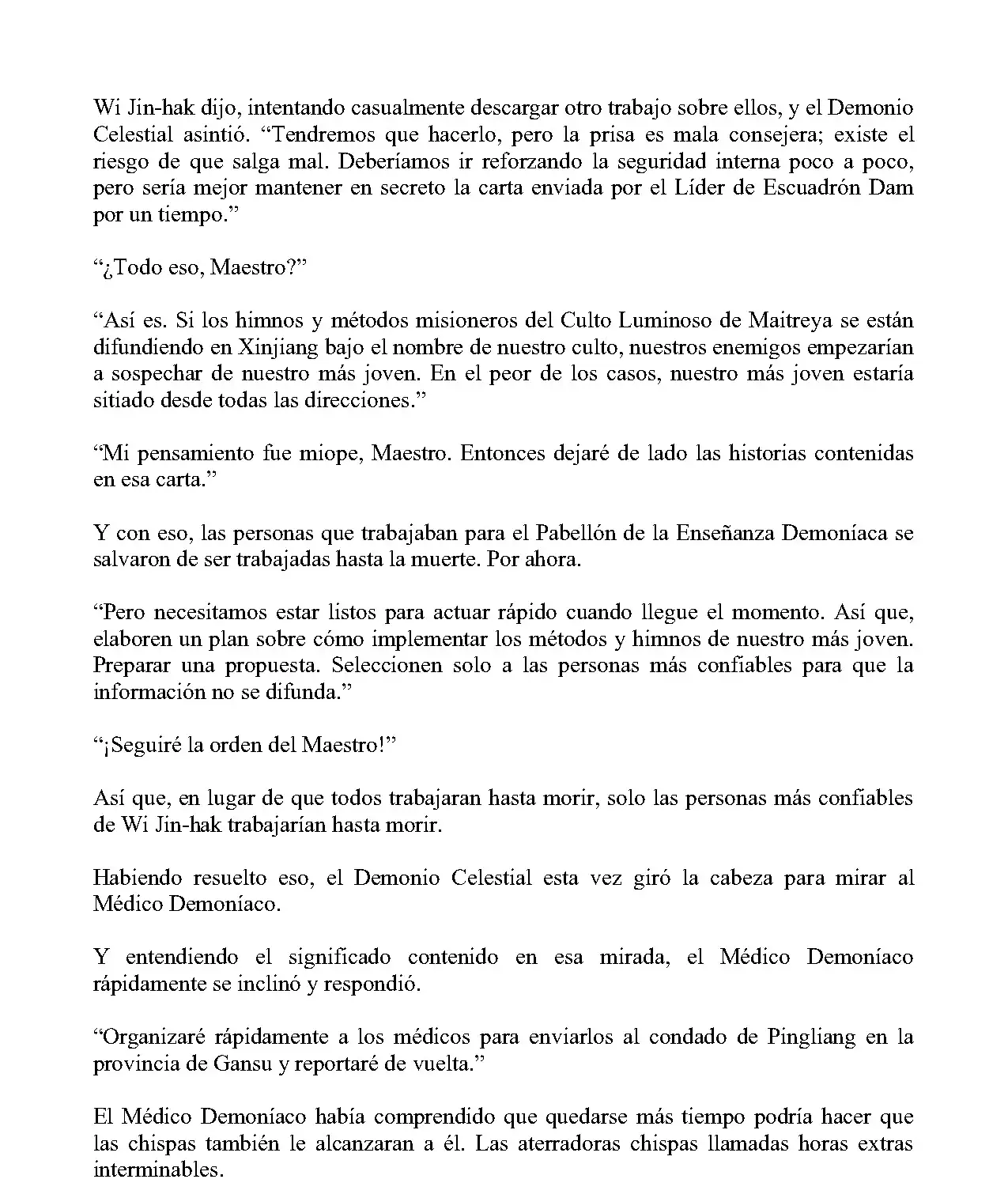 Obligado a ser Demonio Celestial capítulo 227, página 9