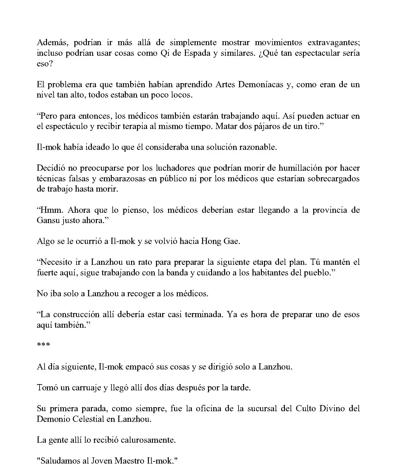 Obligado a ser Demonio Celestial capítulo 229, página 5
