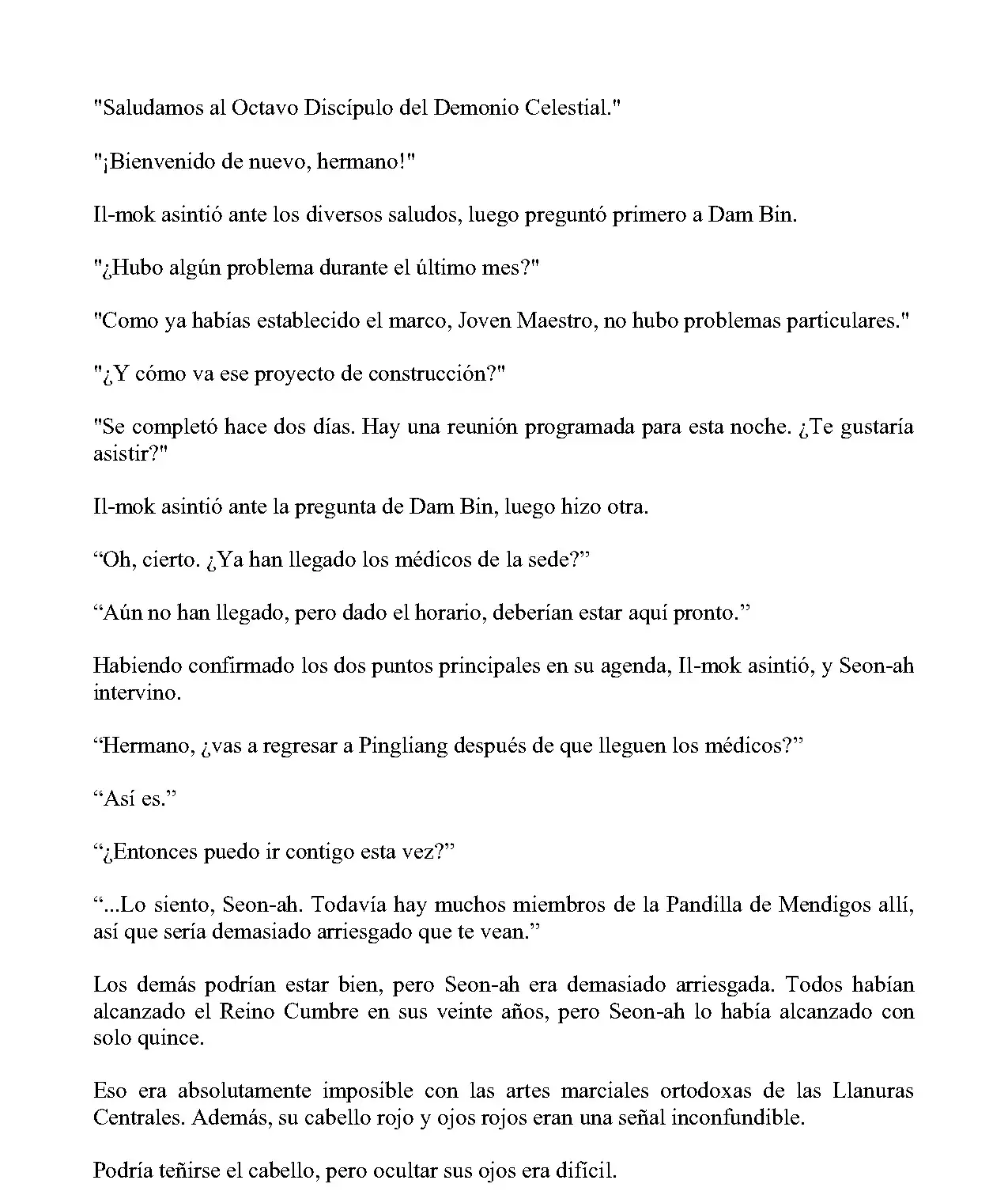 Obligado a ser Demonio Celestial capítulo 229, página 6