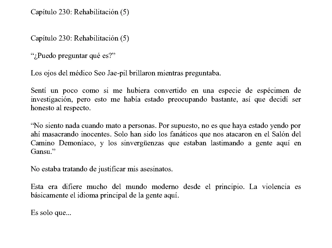 Obligado a ser Demonio Celestial capítulo 230, página 2