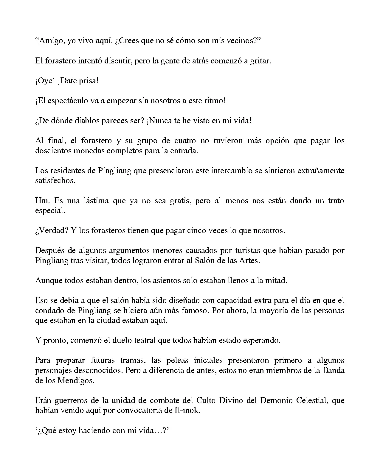 Obligado a ser Demonio Celestial capítulo 233, página 6
