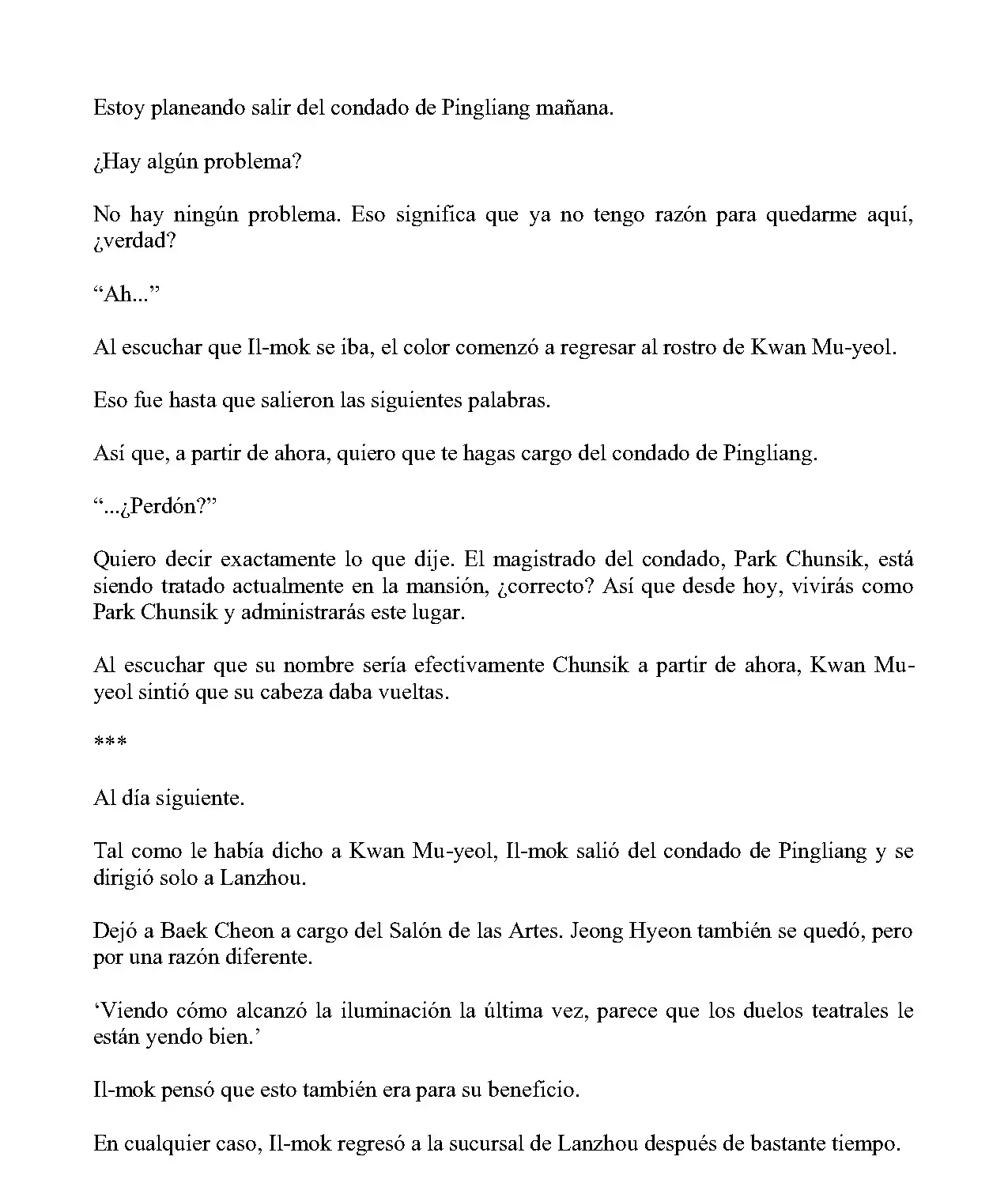 Obligado a ser Demonio Celestial capítulo 234, página 4