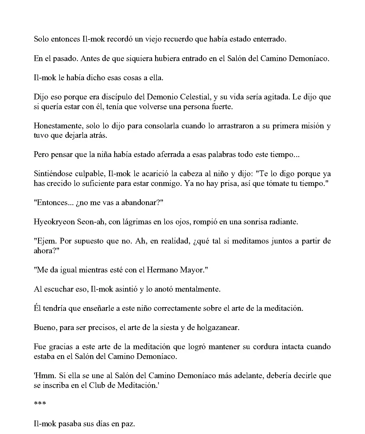 Obligado a ser Demonio Celestial capítulo 237, página 3