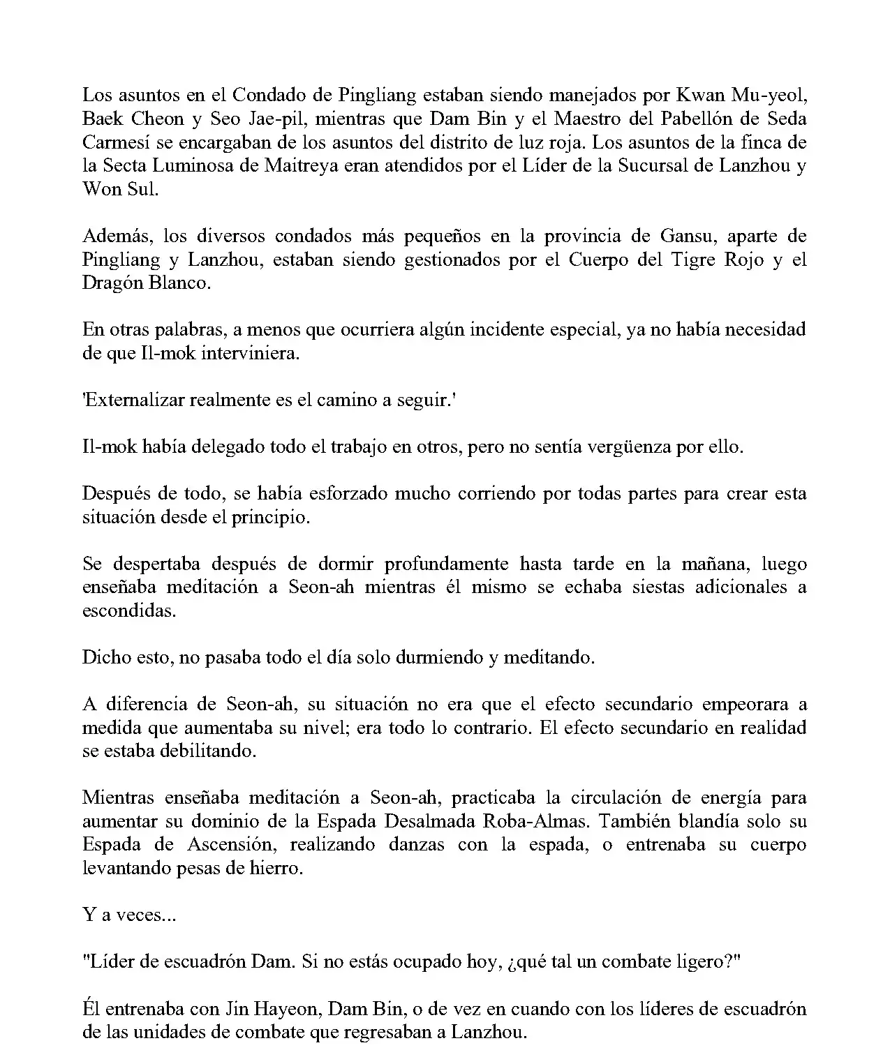 Obligado a ser Demonio Celestial capítulo 237, página 4