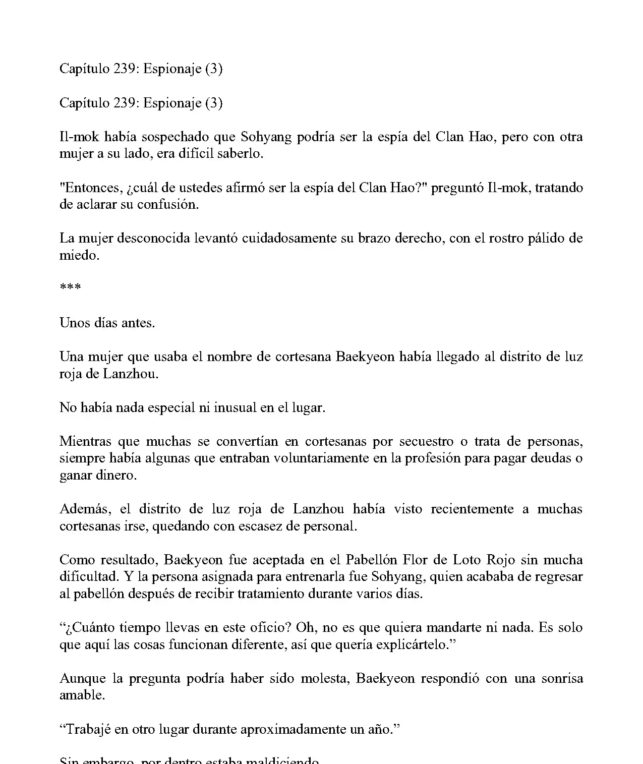 Obligado a ser Demonio Celestial capítulo 239, página 2