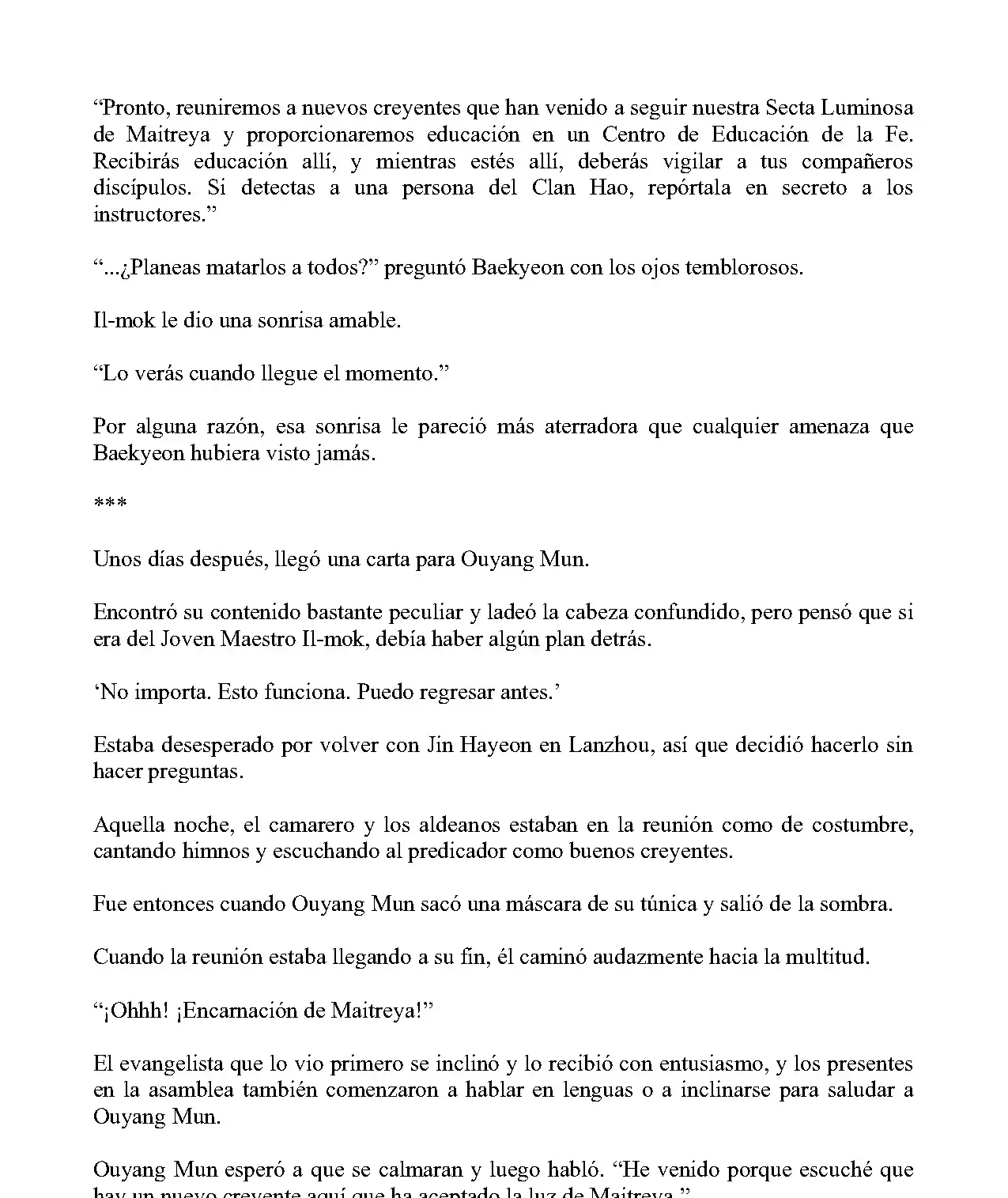 Obligado a ser Demonio Celestial capítulo 240, página 3