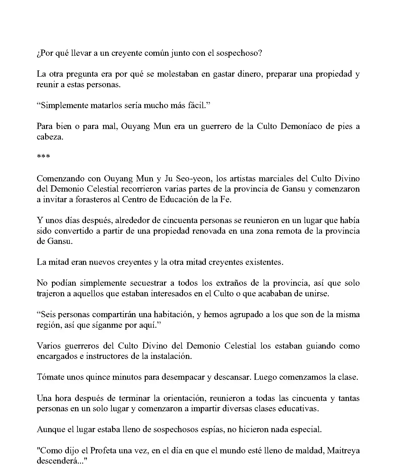 Obligado a ser Demonio Celestial capítulo 240, página 5
