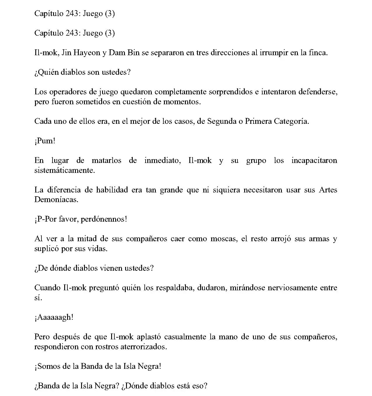 Obligado a ser Demonio Celestial capítulo 243, página 2
