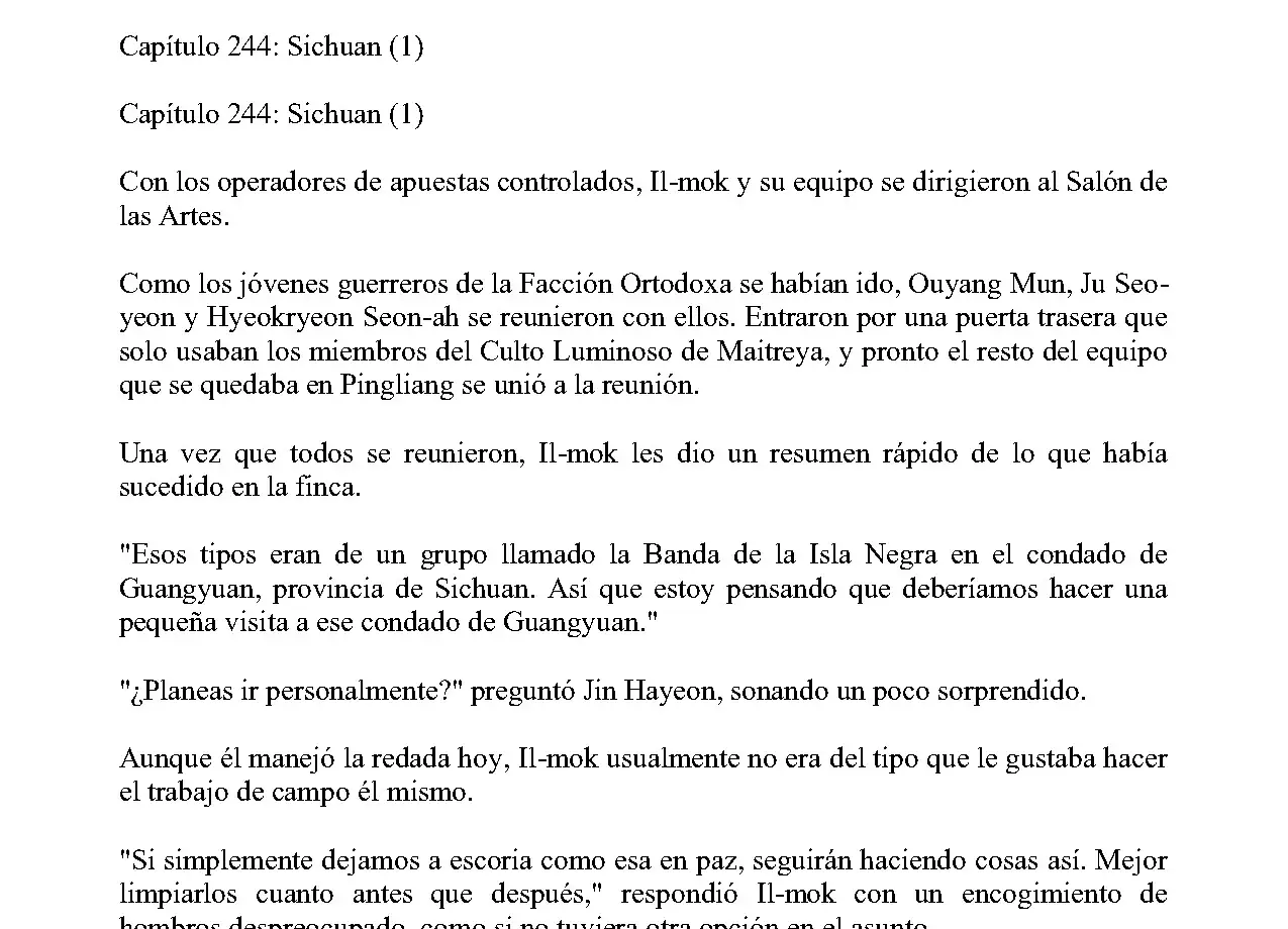 Obligado a ser Demonio Celestial capítulo 244, página 2