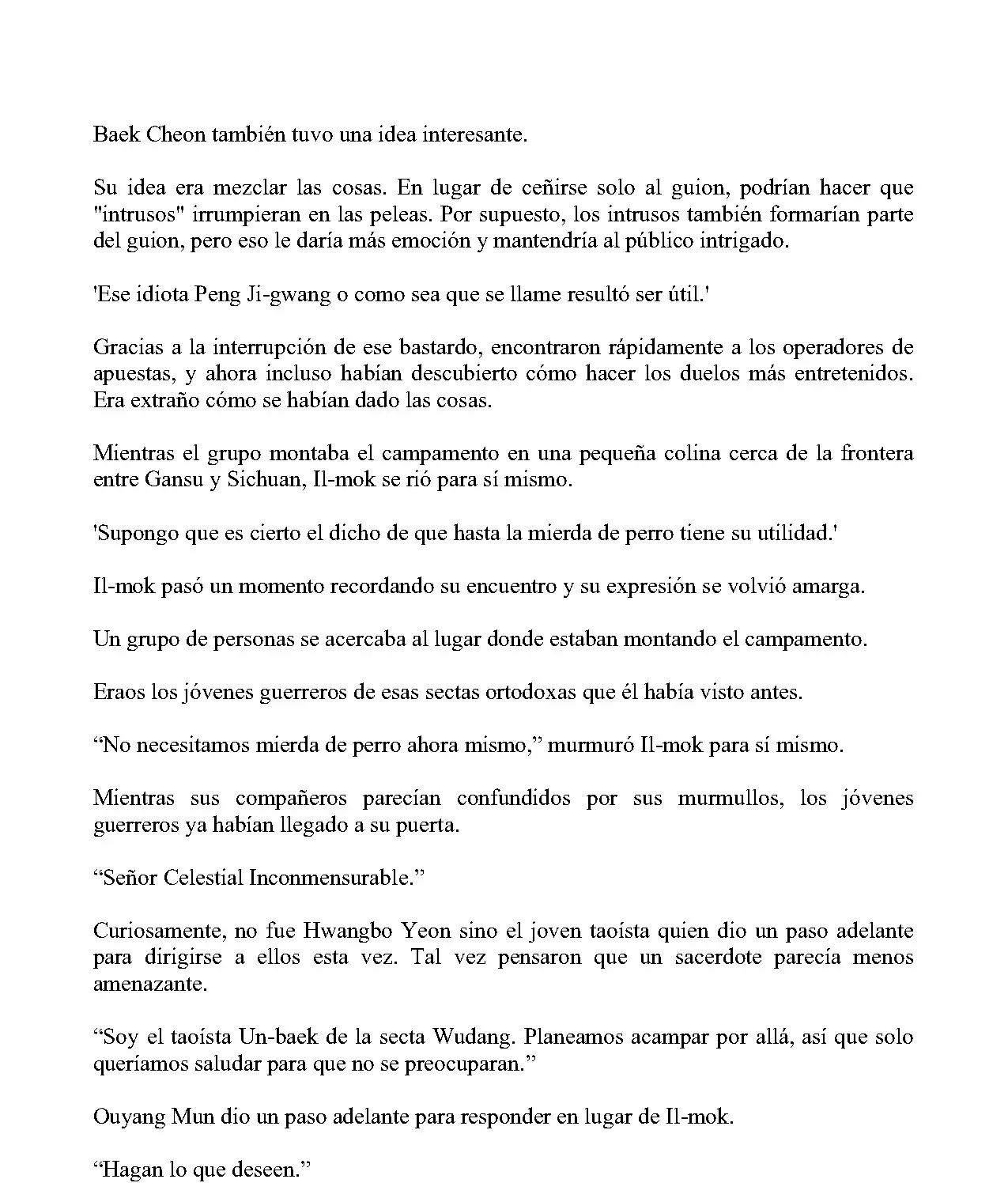 Obligado a ser Demonio Celestial capítulo 244, página 6