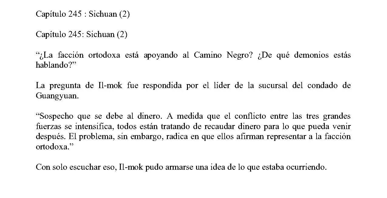 Obligado a ser Demonio Celestial capítulo 245, página 2