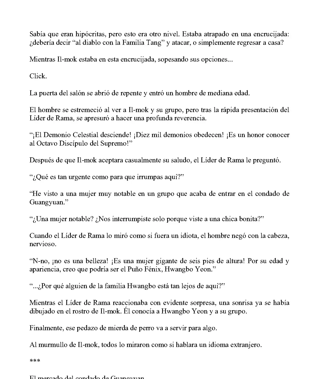 Obligado a ser Demonio Celestial capítulo 245, página 4