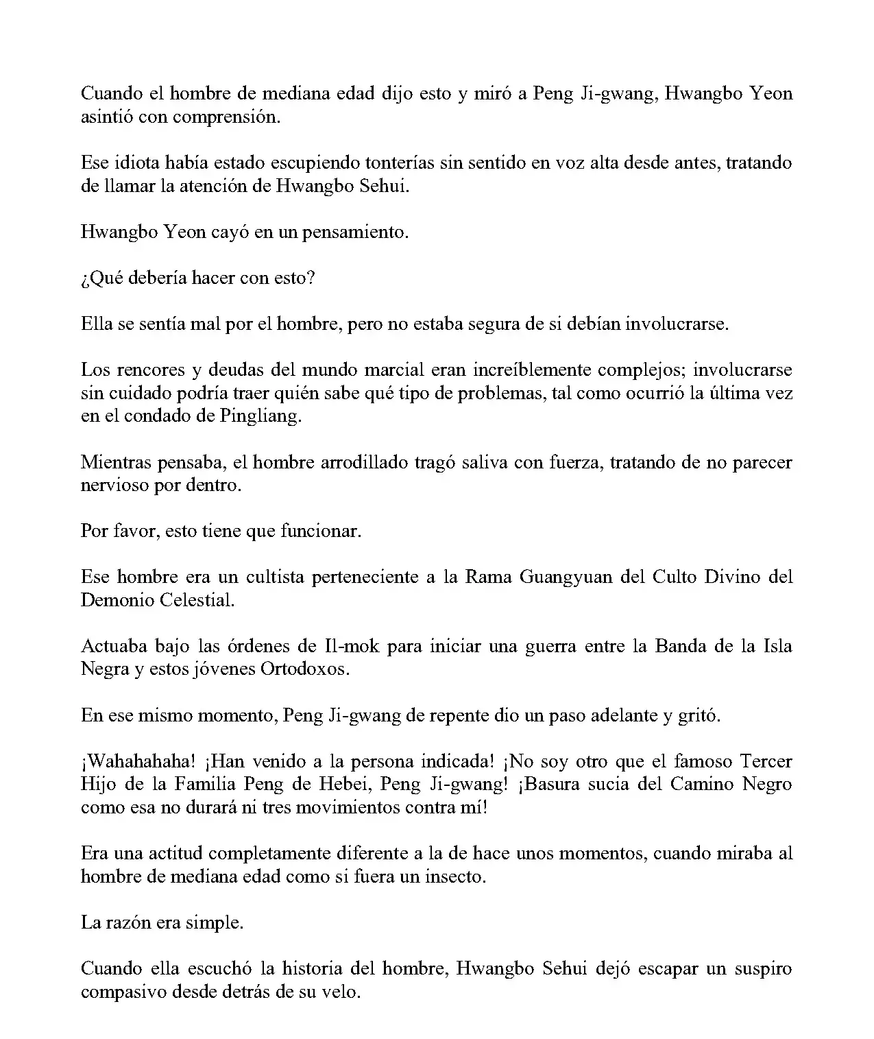 Obligado a ser Demonio Celestial capítulo 245, página 6