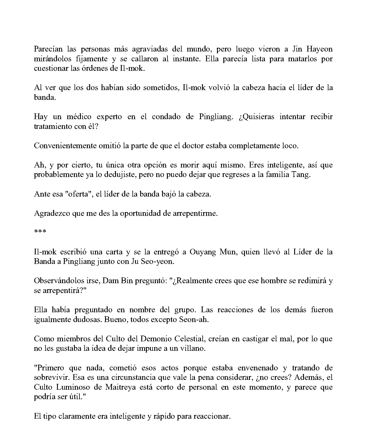 Obligado a ser Demonio Celestial capítulo 246, página 11