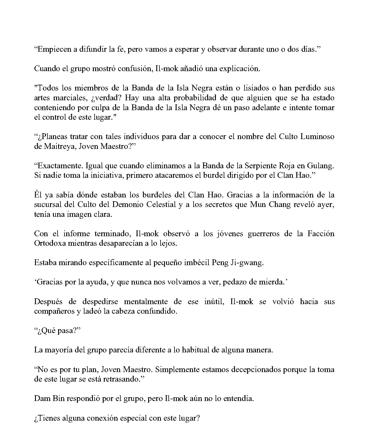 Obligado a ser Demonio Celestial capítulo 247, página 5