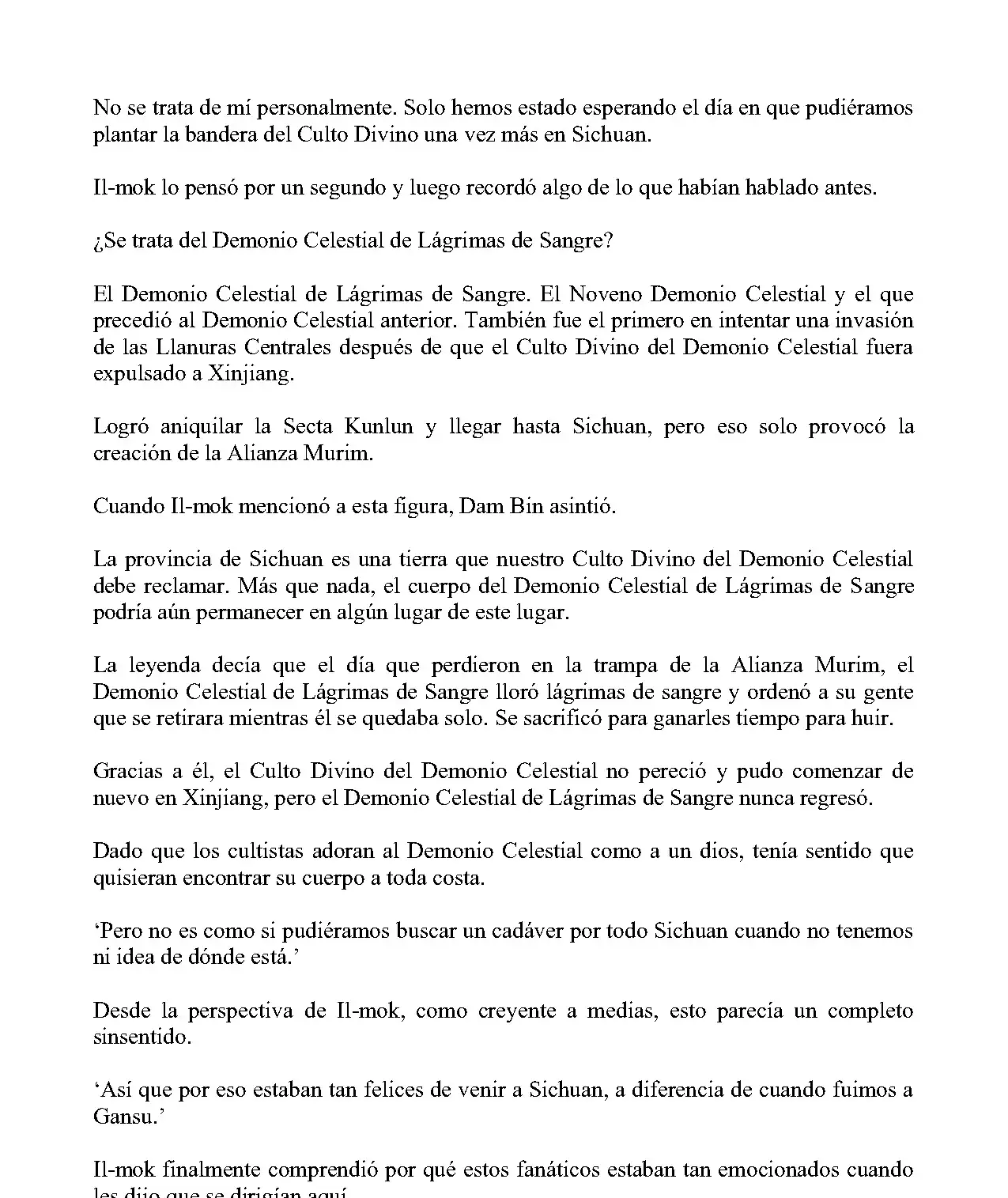 Obligado a ser Demonio Celestial capítulo 247, página 6