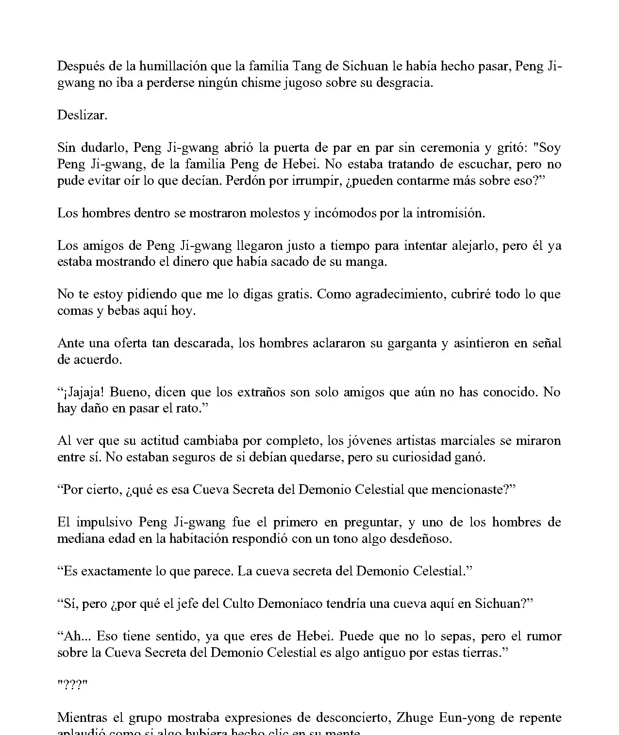 Obligado a ser Demonio Celestial capítulo 249, página 3