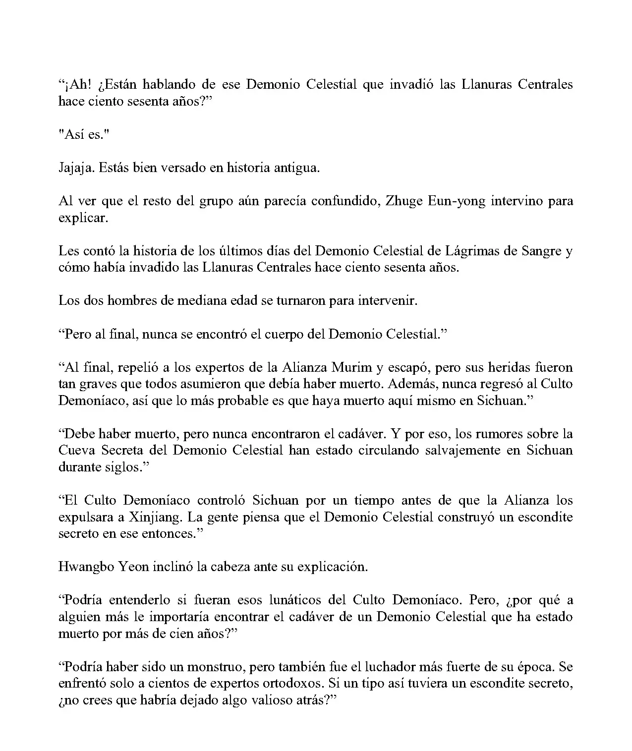 Obligado a ser Demonio Celestial capítulo 249, página 4