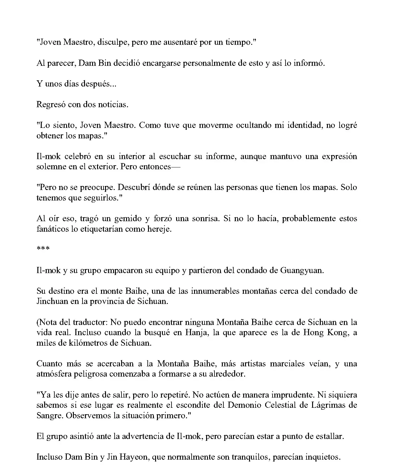Obligado a ser Demonio Celestial capítulo 249, página 9